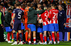 Manchester City and Atletico Madrid embroiled in tunnel bust-up