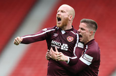 Hearts hold off 10-man Hibs to book third Scottish Cup final spot in four years