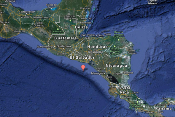 Brief tsunami warning issued after  quake off El Salvador