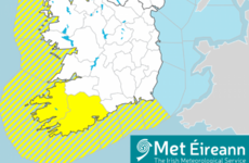 Rain warning in place for Cork and Kerry until 4pm