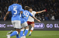 Mourinho's Roma strike late to dent Napoli's title hopes