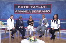 'It is the best versus the best' - Taylor and Serrano appear on top US TV show together