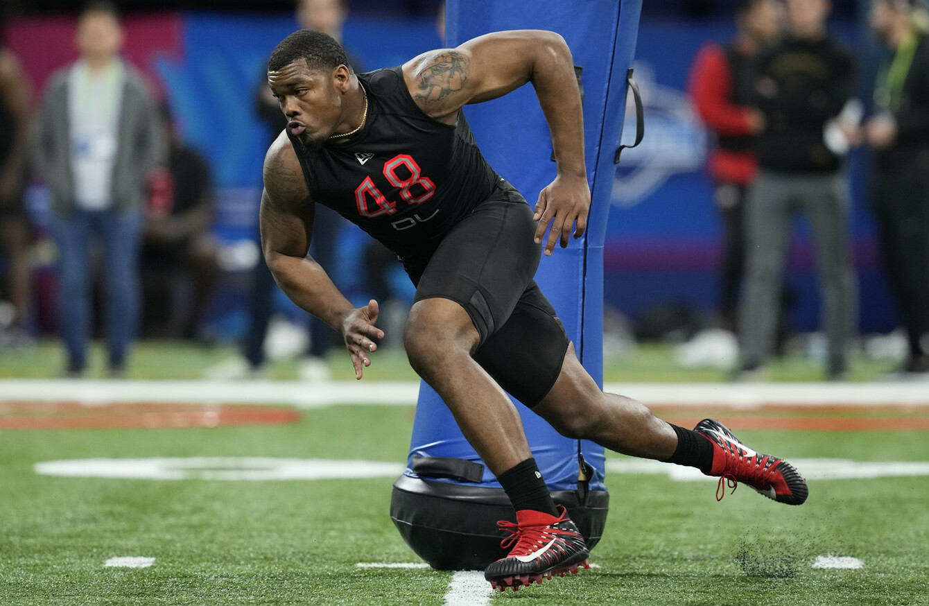 Jacksonville Jaguars select DL Travon Walker with first pick in 2022