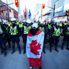 Canadian police in face-off with protesters opposed to coronavirus mandates