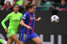 Lyon win in front of record crowd to join holders Barca in the women's Champions League final