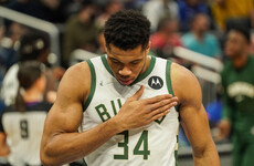 Giannis powers Bucks over Celtics in NBA playoffs