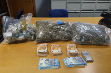 Man arrested after €60,000 worth of cannabis and €9,000 in cash seized in Cork