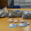 Man arrested after €60,000 worth of cannabis and €9,000 in cash seized in Cork