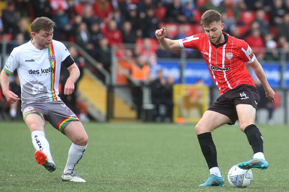 Patching penalty earns leaders Derry City point at home to Bohs - Vimarsana News
