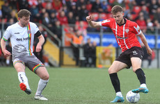 Patching penalty earns leaders Derry City point at home to Bohs