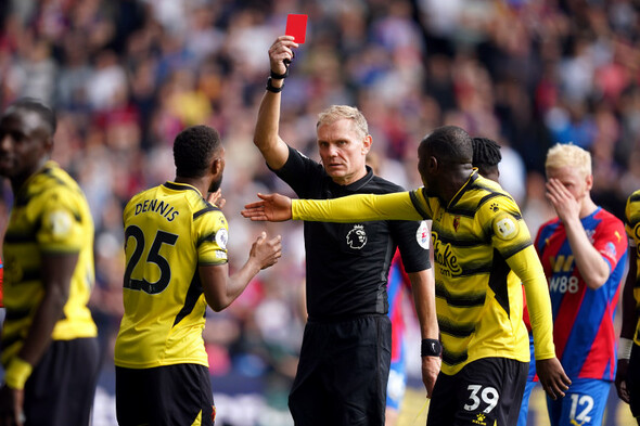Roy Hodgson's 10-man Watford relegated from Premier League - Vimarsana News