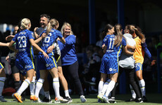Chelsea clinch third straight WSL title with come-from-behind win over Man United