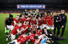 Man Utd clinch FA Youth Cup in front of record crowd at Old Trafford