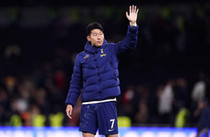 'I am not angry just disappointed' - Son on substitution