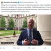 Donnelly denies paying for retweets after hundreds of accounts share Twitter video