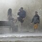 Isaac makes second landfall as New Orleans faces 80mph winds