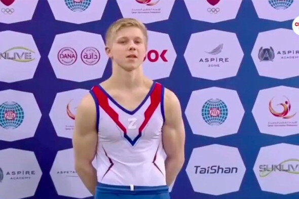 Russian gymnast banned for one year for pro-war 'Z' symbol - Vimarsana News