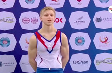 Russian gymnast banned for one year for pro-war 'Z' symbol