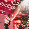 Girmay withdraws from Giro after champagne cork mishap