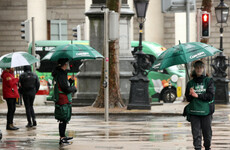 Rain and thunder forecast for this evening and showers to come