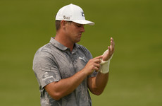 DeChambeau withdraws from PGA with left hand injury