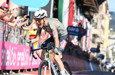 Italy's Oldani sprints to maiden win in Giro 12th stage, Lopez in pink