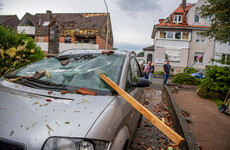 Dozens of people injured after tornado smashes into German city