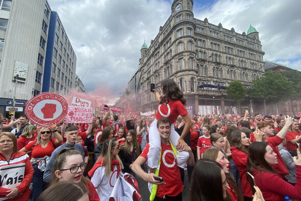 Thousand take part in Belfast march in support of Irish Language Act - Vimarsana News