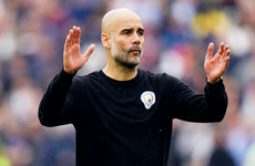 Guardiola jokingly invites United fans to wear Man City jerseys ahead of title decider