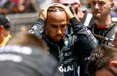 Hamilton deals with 'horrible feeling' but has pride in vintage display