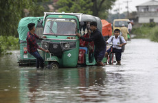 Deluges of rain flood parts of India and Bangladesh