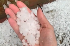 Hail 'the size of chickpeas' and thunderstorms hit southern England