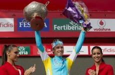 Vuelta á Espana: Kessiakoff wins time trial
