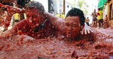 In pics: The messiest festival of the year