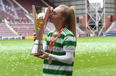 Ireland international Atkinson overjoyed after firing Celtic to Scottish Cup win