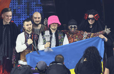 Eurovision winners auction trophy and hat to buy drones for Ukrainian army