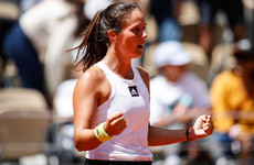 Russia's Kasatkina reaches first Grand Slam semi-final at French Open