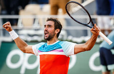 Marin Cilic hits remarkable 33 aces to reach first French Open semi-final