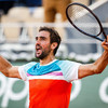 Marin Cilic hits remarkable 33 aces to reach first French Open semi-final