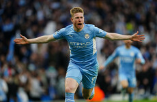 Kevin De Bruyne on course for hat-trick of PFA Player of the Year awards