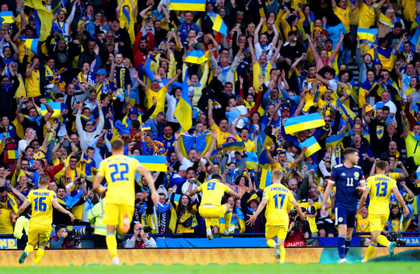 Le déchirement de la Coupe du monde pour l’Ecosse, où l’Ukraine a tenu une confrontation avec le Pays de Galles