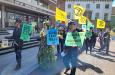 Environment protesters hold 'dead canary' protest seeking biodiversity protection