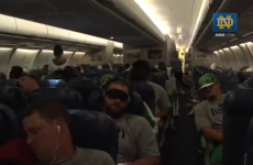 The Irish hit Ireland: Notre Dame's footballers touch down in Dublin
