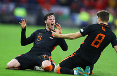 Woug Weghorst heads last-gasp winner for Holland to end Wales’ unbeaten run