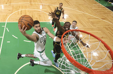 Celtics outmuscle Warriors to take 2-1 NBA Finals lead