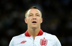 Terry in England squad for Moldova and Ukraine