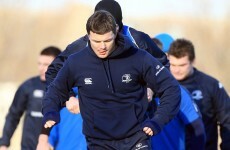 Leinster hopeful Brian O'Driscoll and Jamie Heaslip can win fitness race