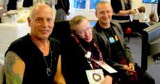 Orbital hung out with Stephen Hawking at the Paralympics opening ceremony