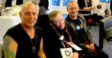 Orbital hung out with Stephen Hawking at the Paralympics opening ceremony