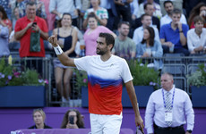 Former Wimbledon finalist Marin Cilic into Queen's last eight